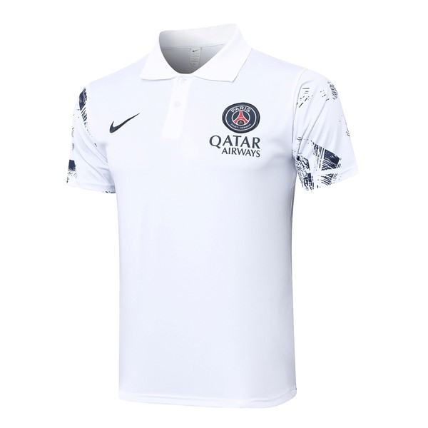 Polo PSG 2024-25 Blanco 2